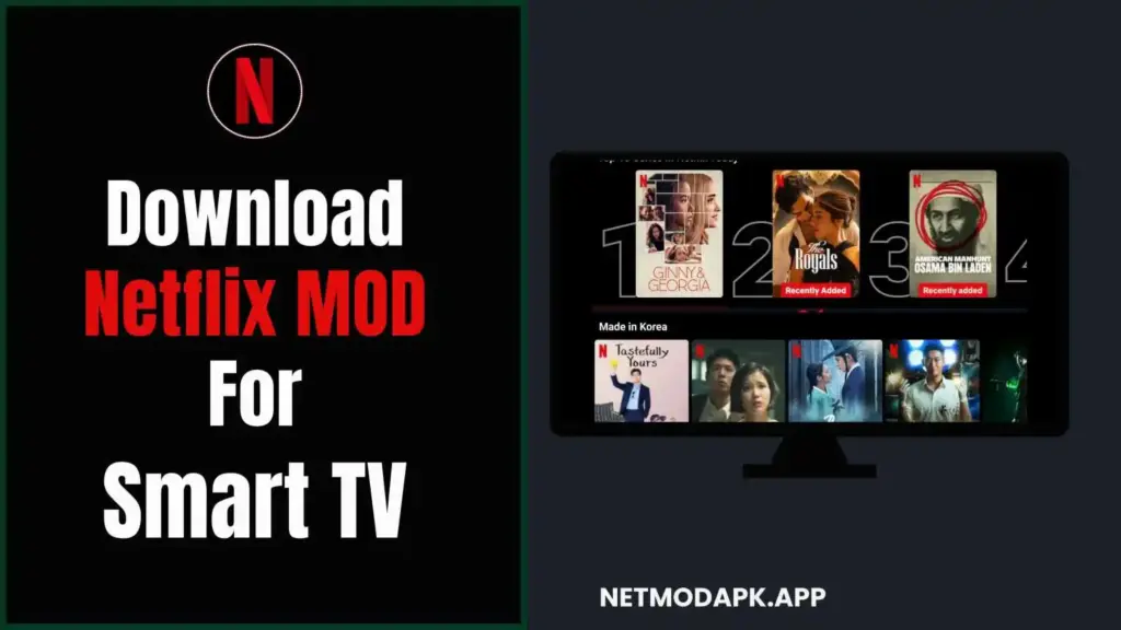Download Netflix MOD For Smart TV