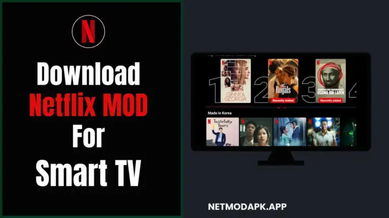Download Netflix MOD For Smart TV